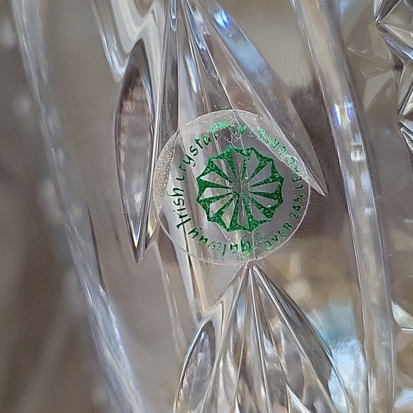 Rare Galway Irish Crystal Pet Bowl - Picture 4 of 4